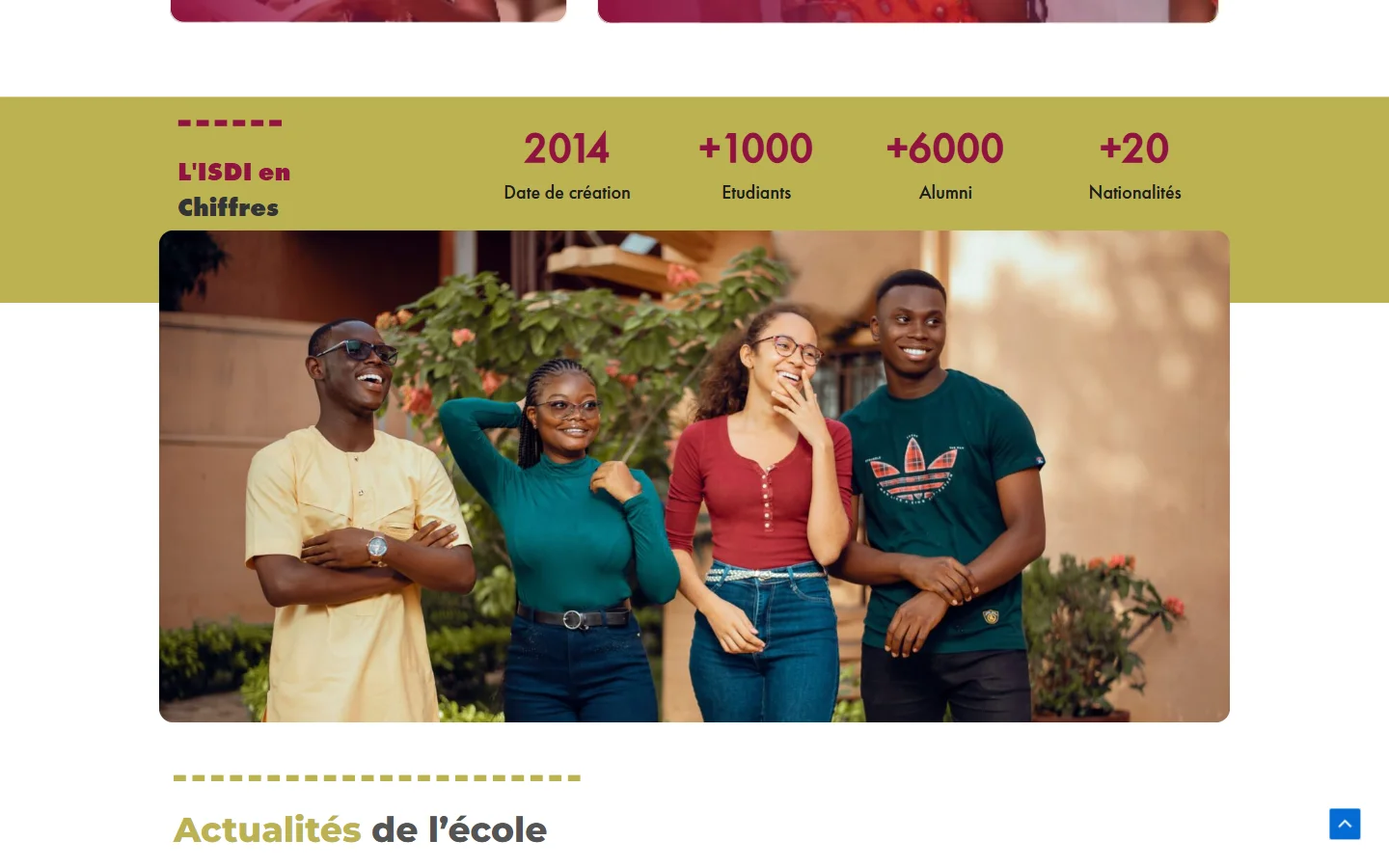L’ISDI en chiffres